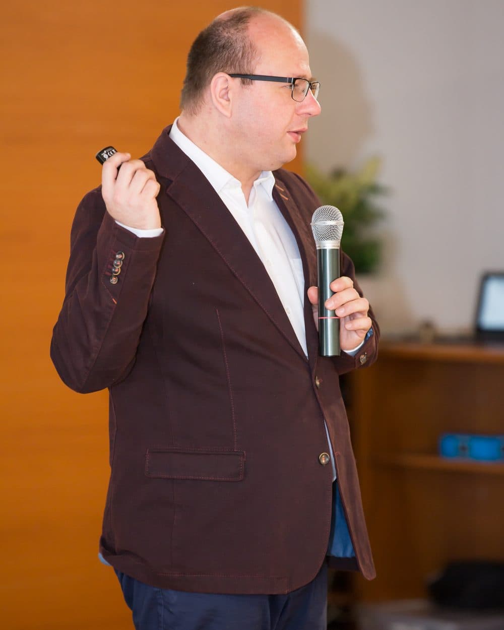 PhDr. Jan Vašek při školení