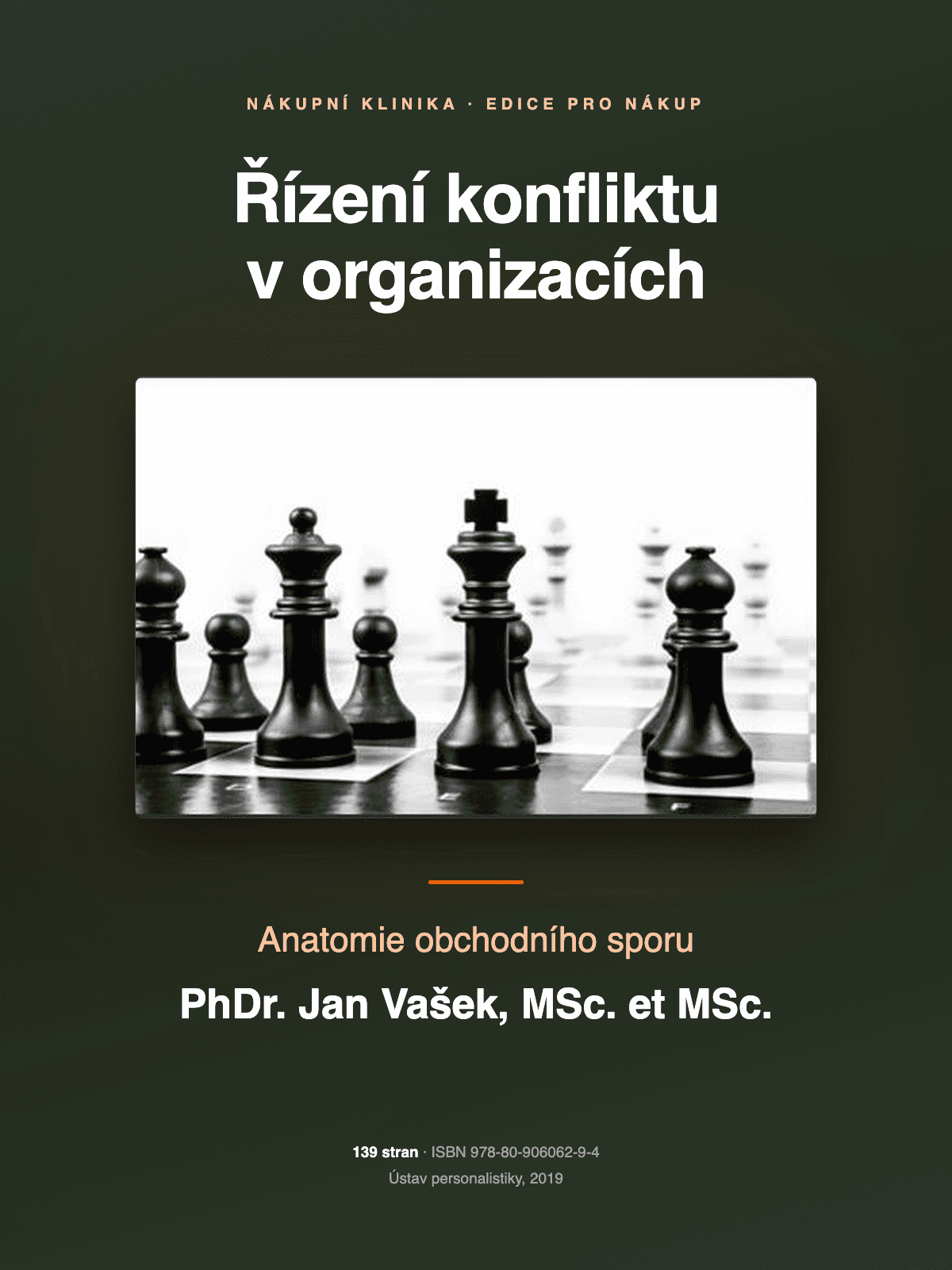 Obálka knihy Řízení konfliktu v organizacích